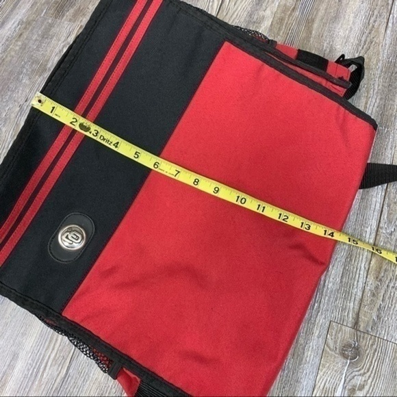 OU University Oklahoma Red Black Laptop Messenger - Picture 10 of 10
